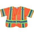 Petra Roc Inc Petra Roc 5-Point Breakaway Public Safety Shirt, ANSI Class 3, Polyester Mesh, Orange/Lime, 2XL-5XL OVM3-5PB-CB1-PLUS